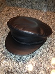 The Leather Fiddler Cap